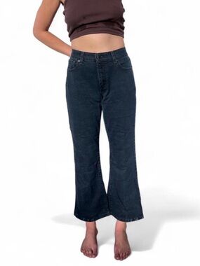 Levi 515 Mid rise black boot cut jeans
